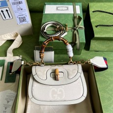 구찌 GUCCI 뱀부 1947 스몰 핸들백 675797 GU02148