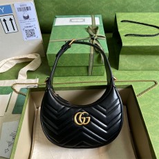 구찌 GUCCI GG 마몽 하프문 쉐입 미니백 699514 GU02185