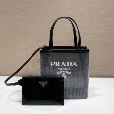 프라다 PRADA 메쉬 토트백 1BG417 PD1017