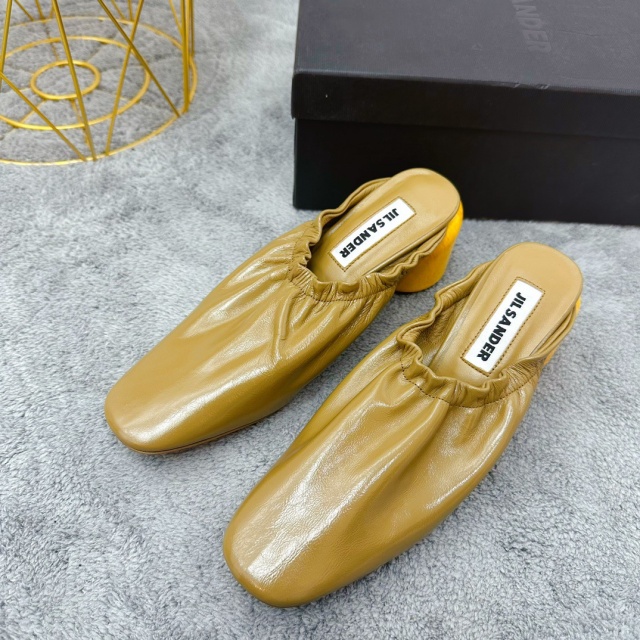 질샌더 JIL SANDER 여성 힐 슬리퍼 JS071