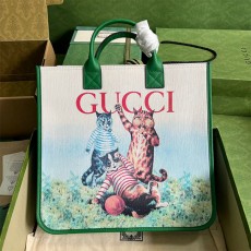 구찌 GUCCI 프린팅 스퀘어 토트백 550763 GU1035