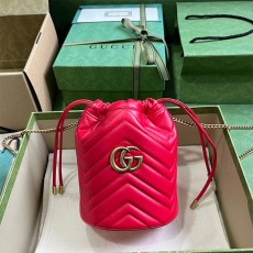 구찌 GUCCI GG  마몬트 마틀라세 버킷백 575163 GU1020