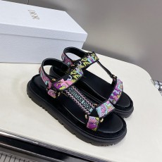 디올 DIOR 여성 디웨이브 샌들 D1673