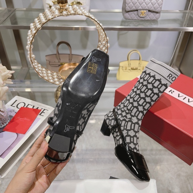 로저비비에 ROGER VIVIER 여성 앵클 부츠 RV164